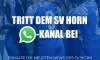 SV Horn Infos direkt aufs Handy über Whatsapp!